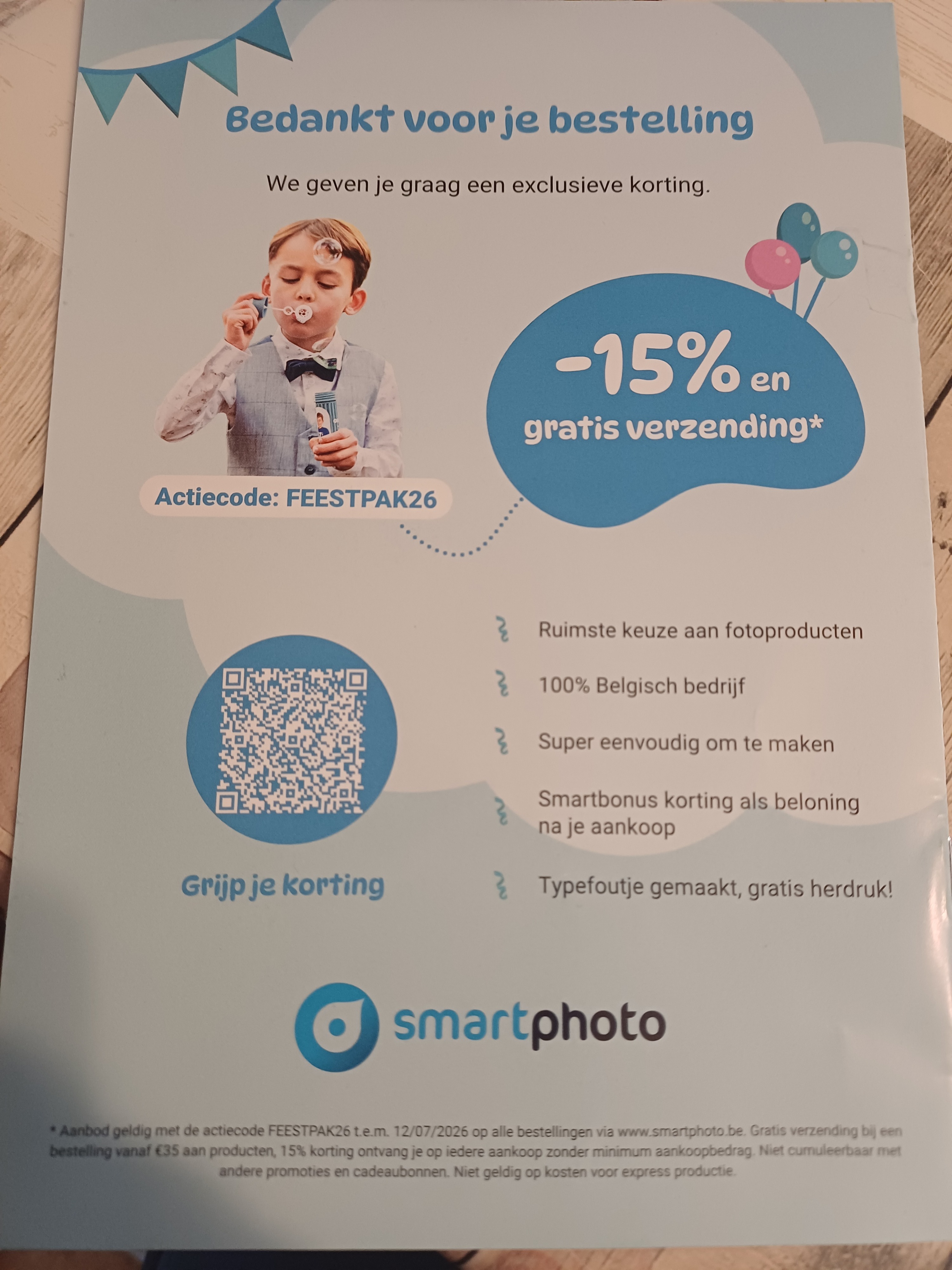Korting Smartphoto