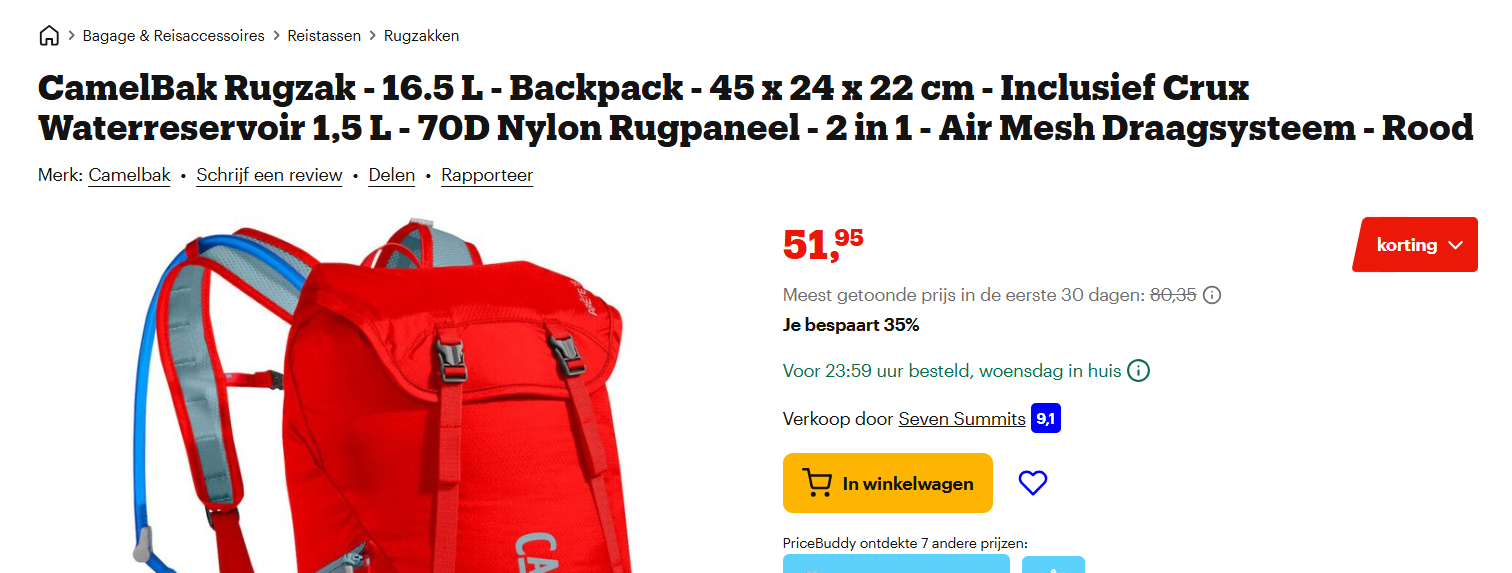CamelBak Rugzak