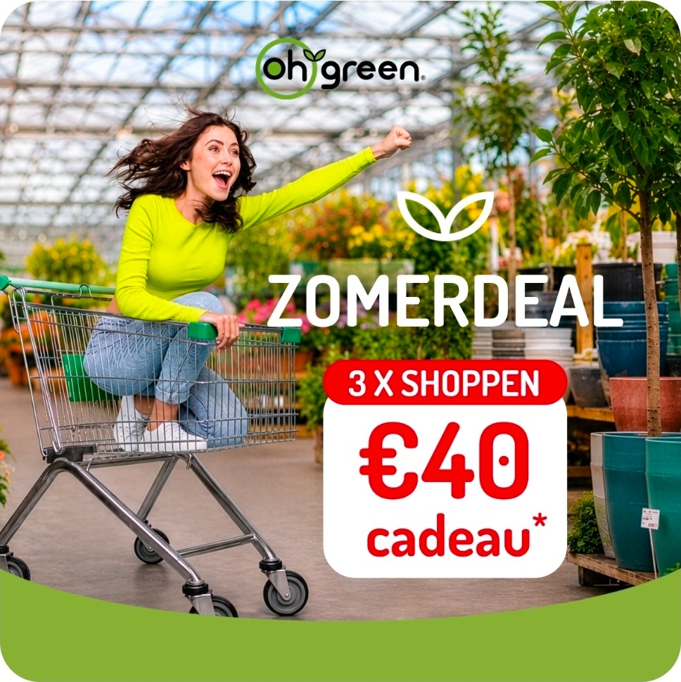 Spaar tot €40 voordeel bij Oh'Green