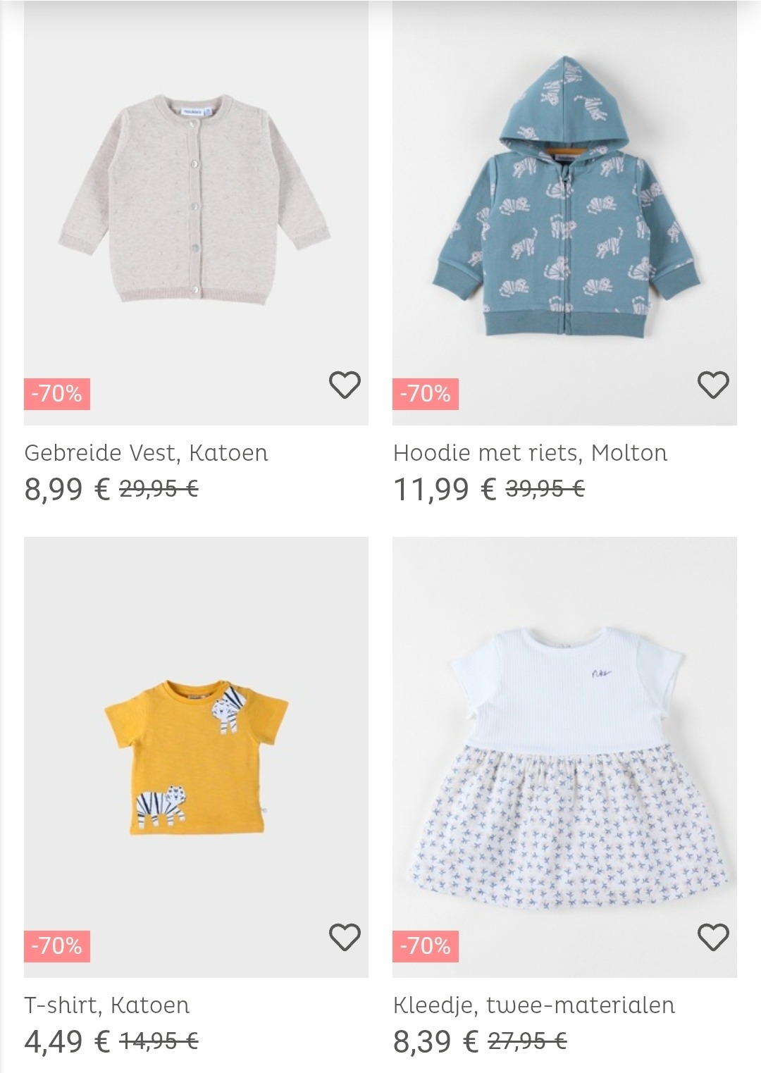 Tot 70% korting bij Noukie's