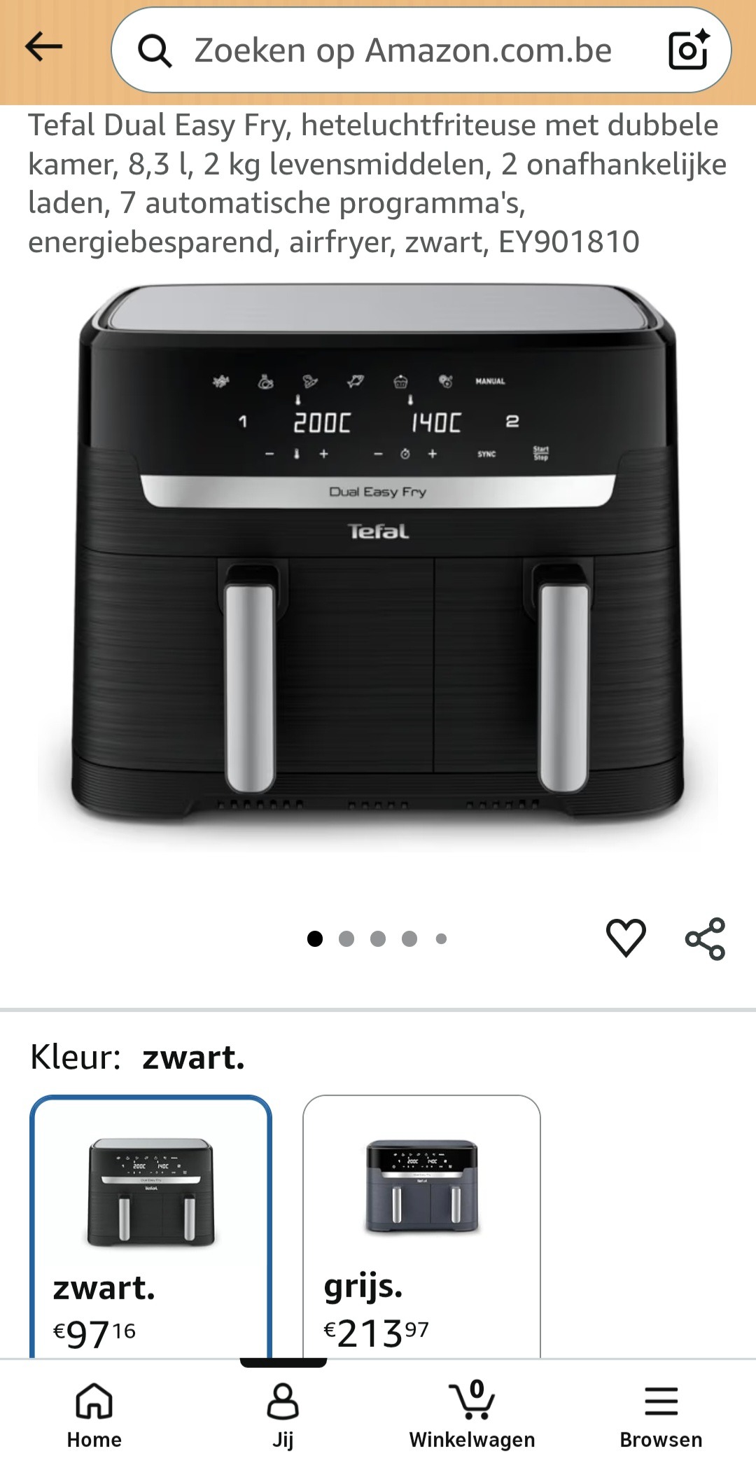 Tefal airfryer