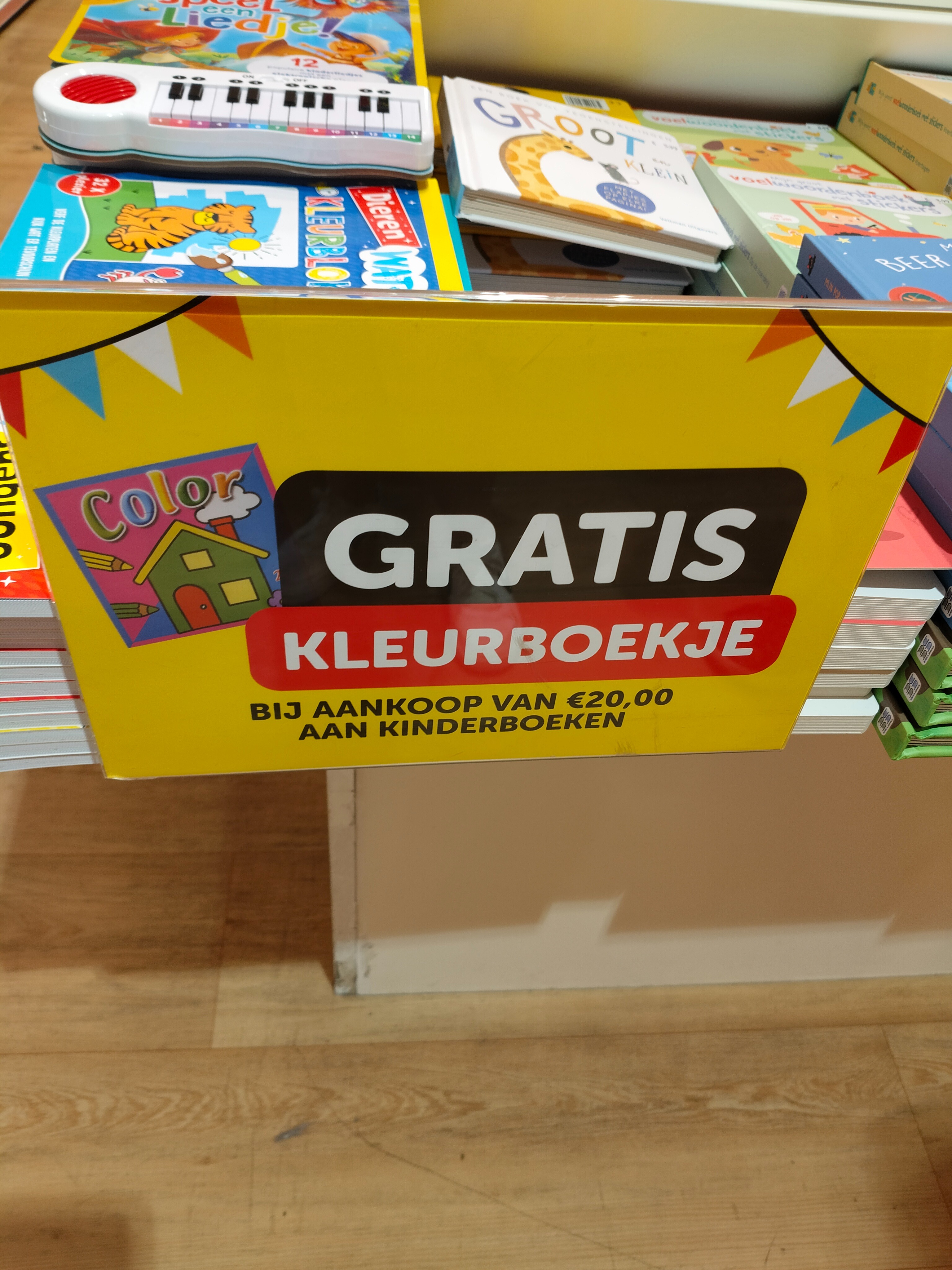 Gratis kleurboek bij Boekenvoordeel