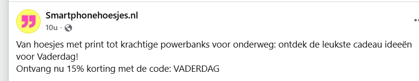 15% korting bij smartphonehoesjes.nl