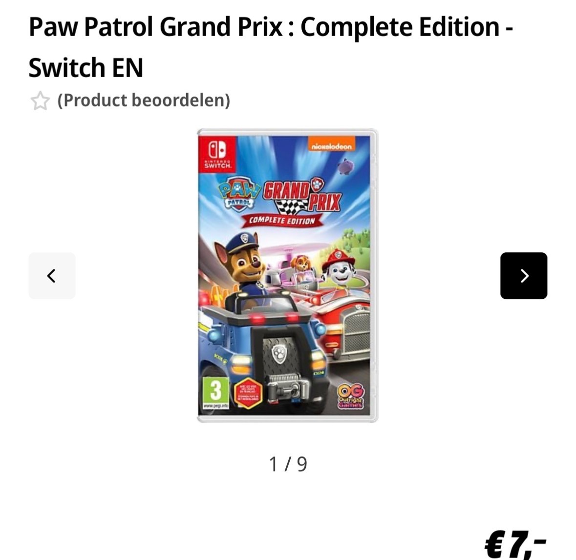 Paw Patrol Grand Prix