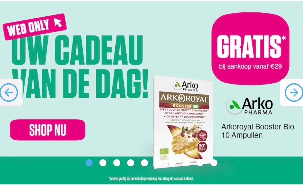 Uw cadeau van de dag