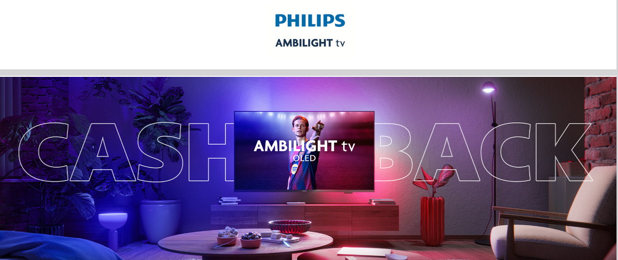 Philips - Tot €1000 cashback