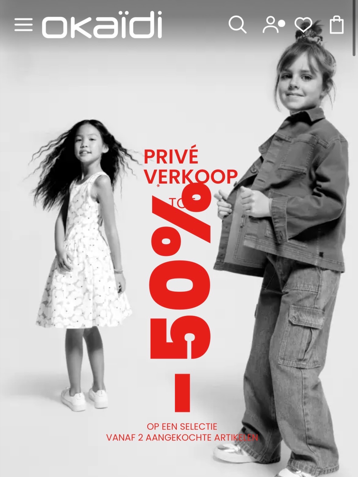 Privé Verkoop Bij Okaidi.