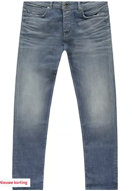 Cars Jeans MARSHALL SLIM FIT GREY BLUE -65%
