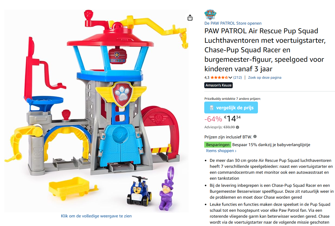 PAW Patrol Air Rescue Adventure Bay Airport -64%