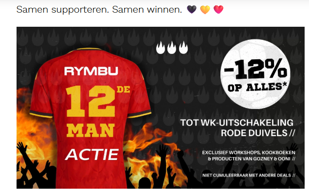 12% korting op alles voor jouw BBQ bij RYMBU ❤️💛🖤