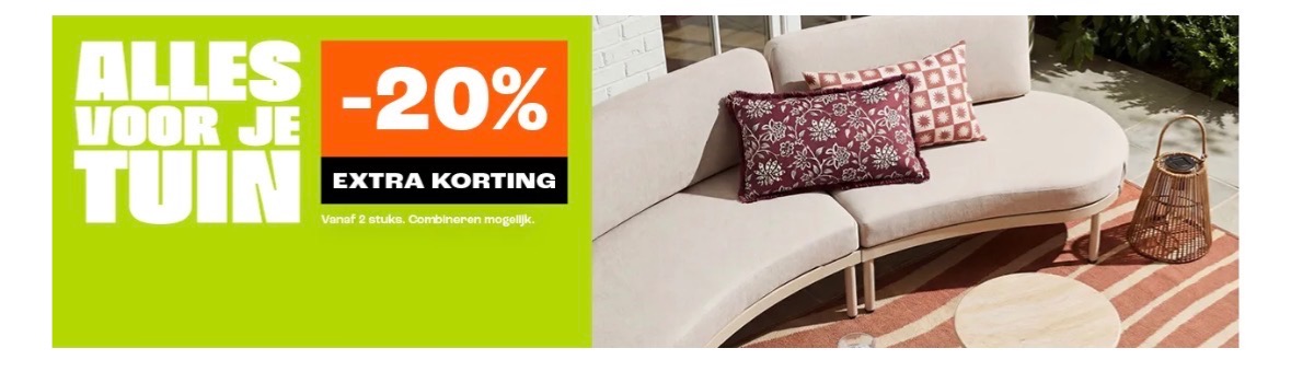 Alles voor je tuin -20%