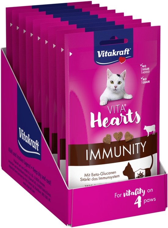 Vitakraft Hearts Immunity 9 stuks