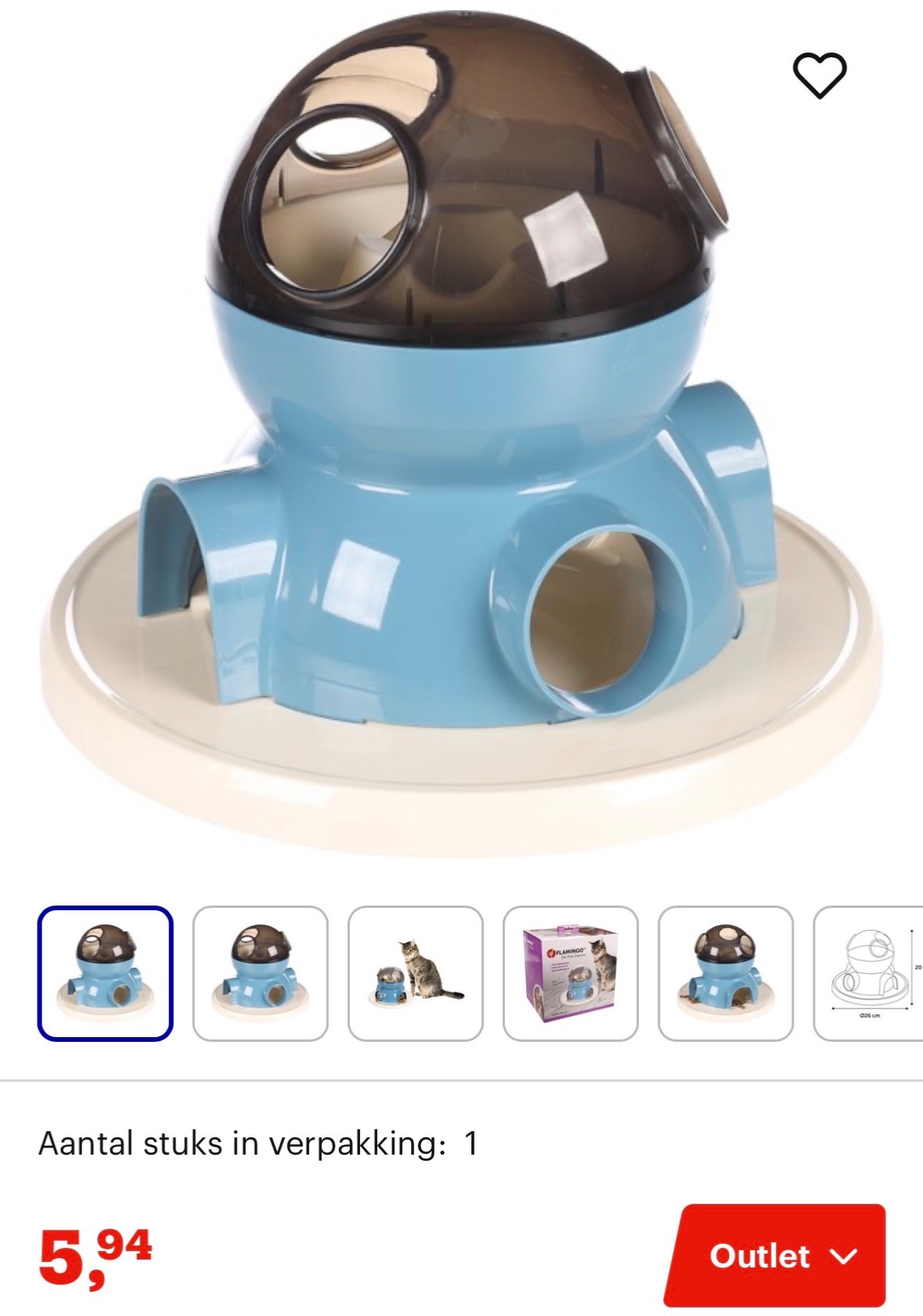 Kattenspeelgoed , snackdispenser