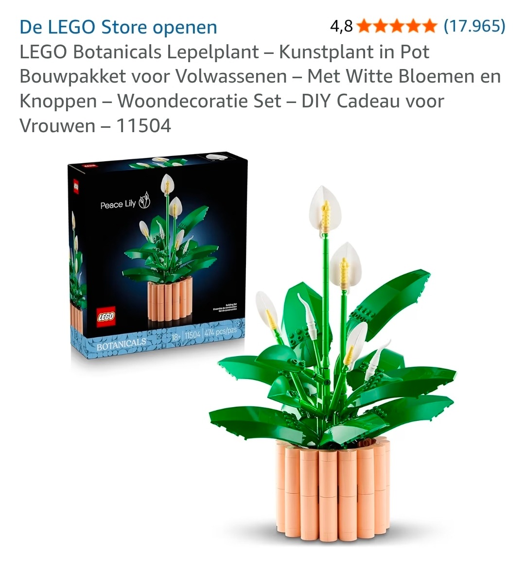 LEGO® Botanicals Lepelplant (11504)