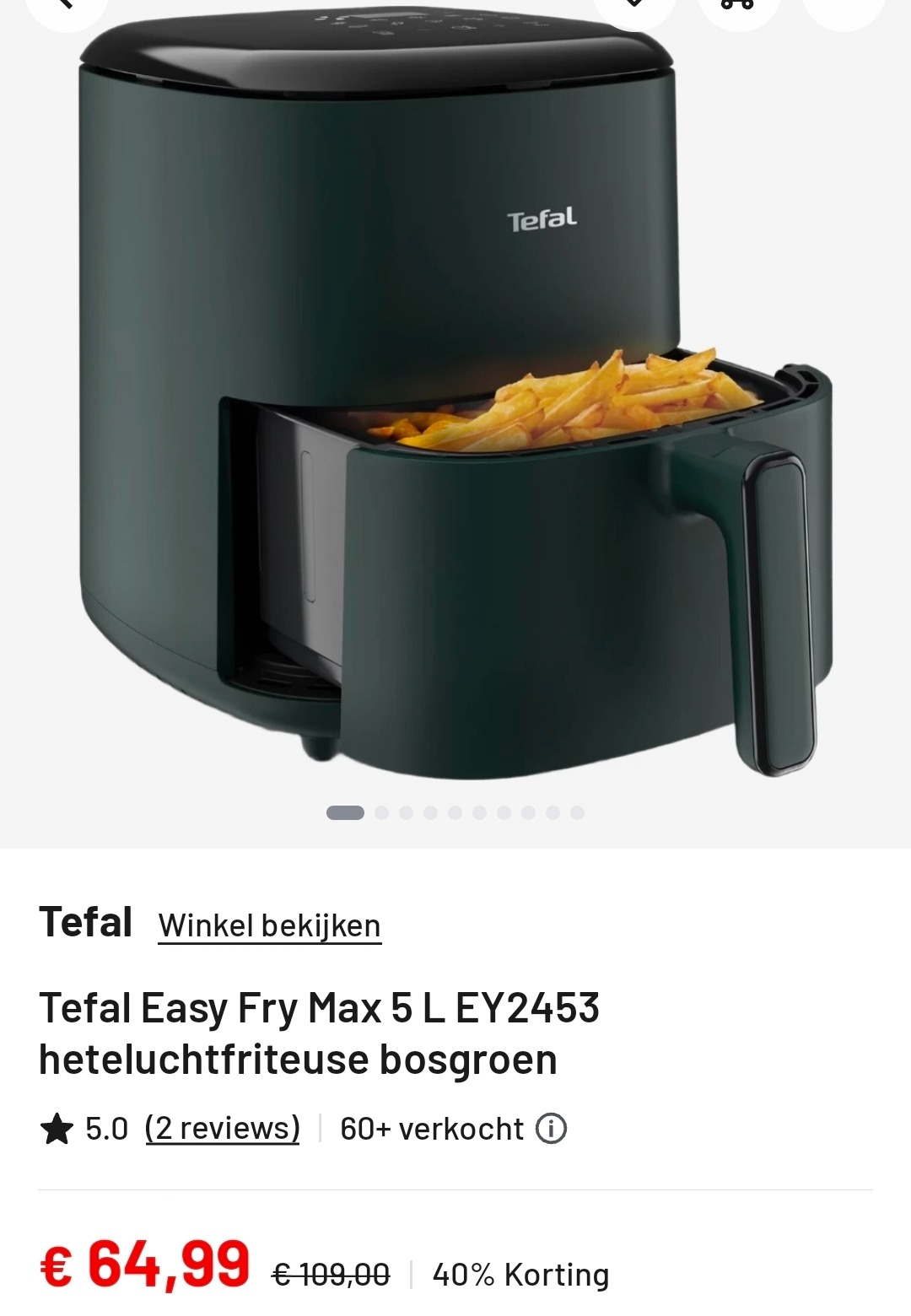 Tefal Easy Fry Max airfryer