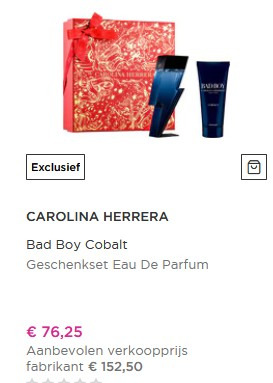 bad boy cobalt Geschenkset Eau de Parfum