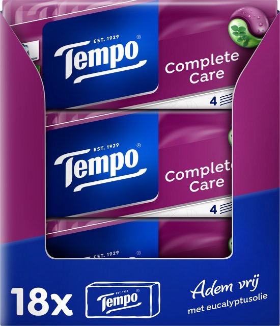Tempo Complete Care zakdoekjes