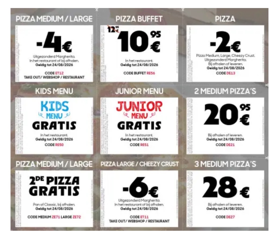 Pizzahut korting🍕