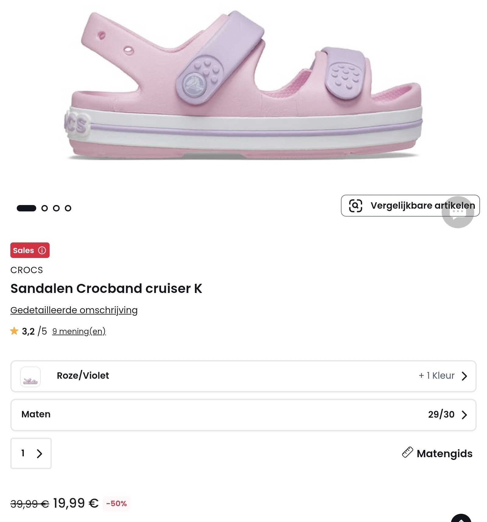 CROCS Sandalen Crocband cruiser K -50%