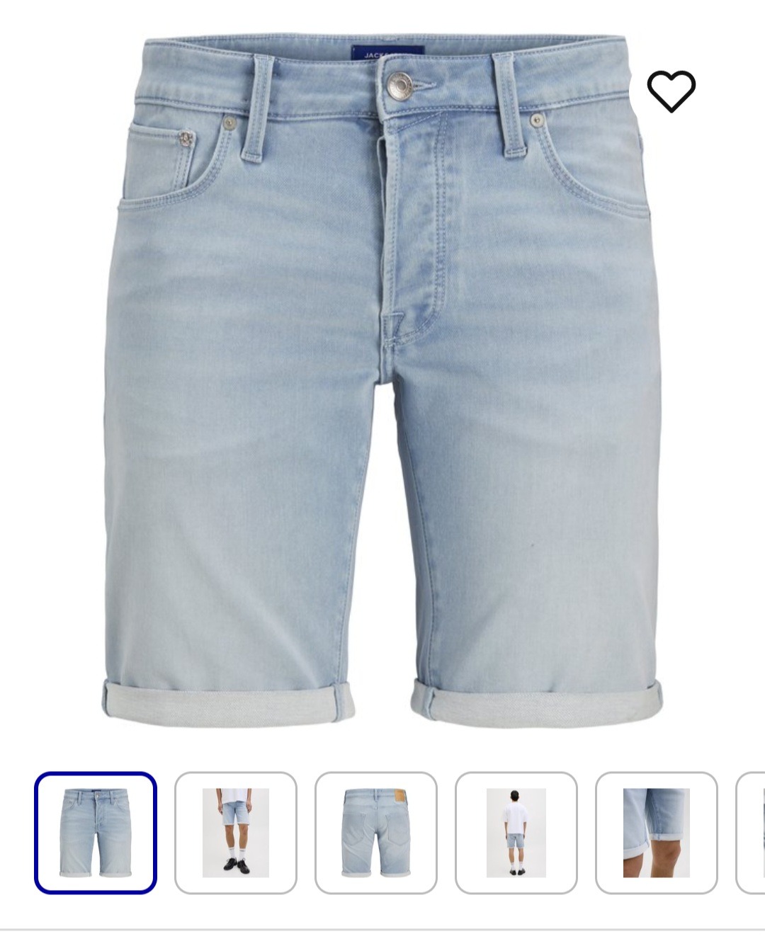 -46% Jack&Jones korte jeans M