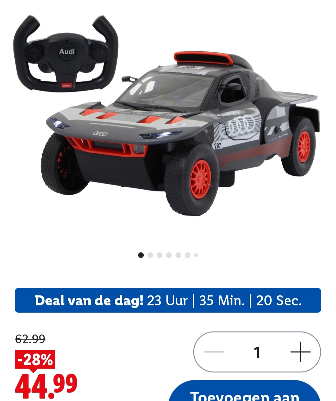 -28% bestuurbare auto Audi RS Q e-tron E2