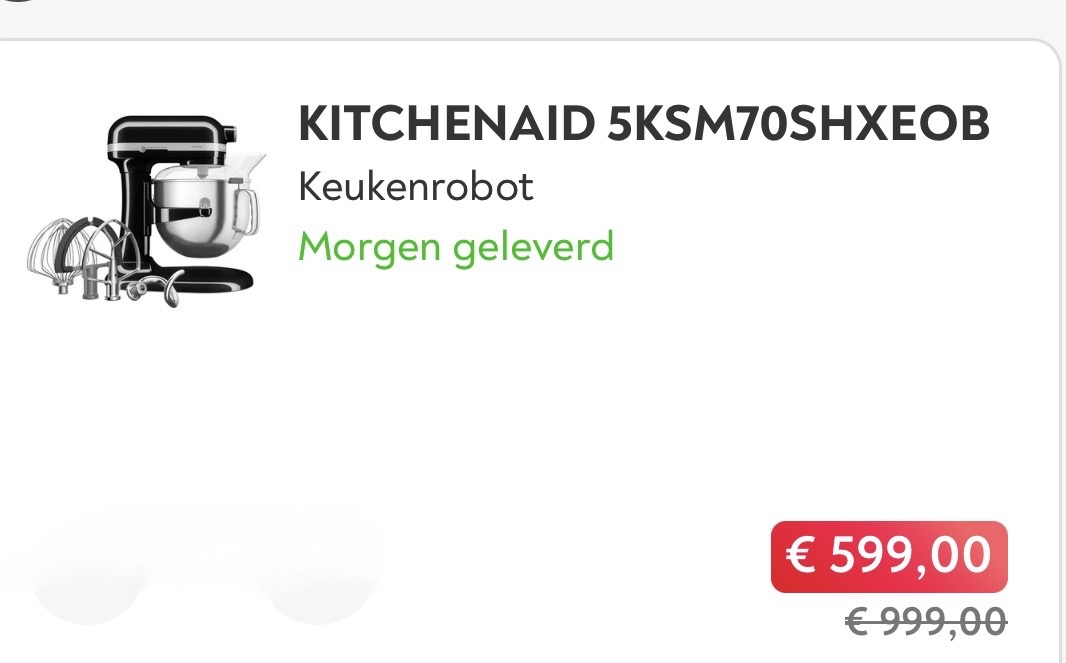 Kitchenaid keukenrobot