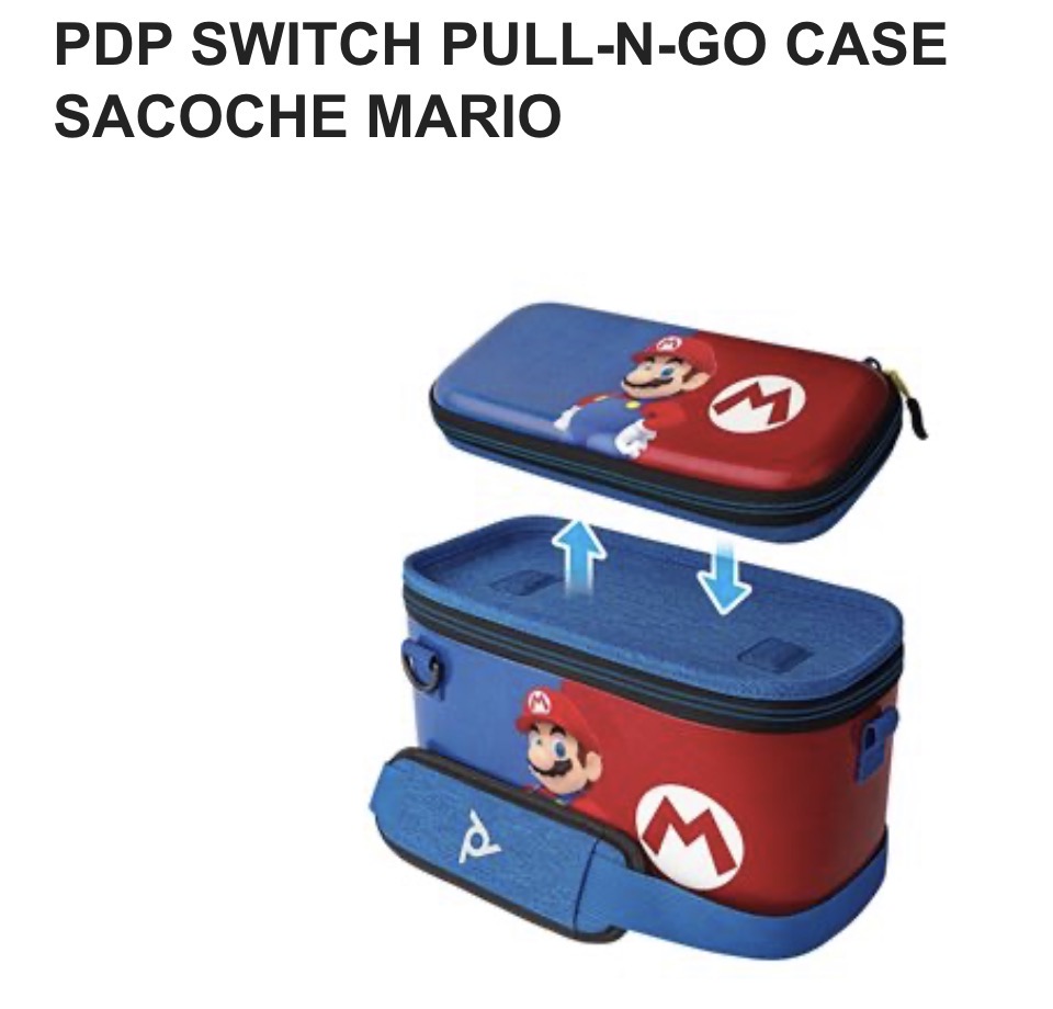 Pull-n-Go Case Mario Edition