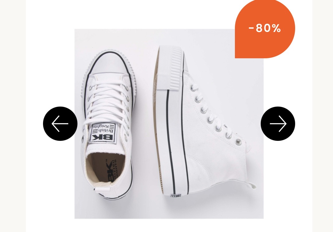 Hoge sneaker british knights
