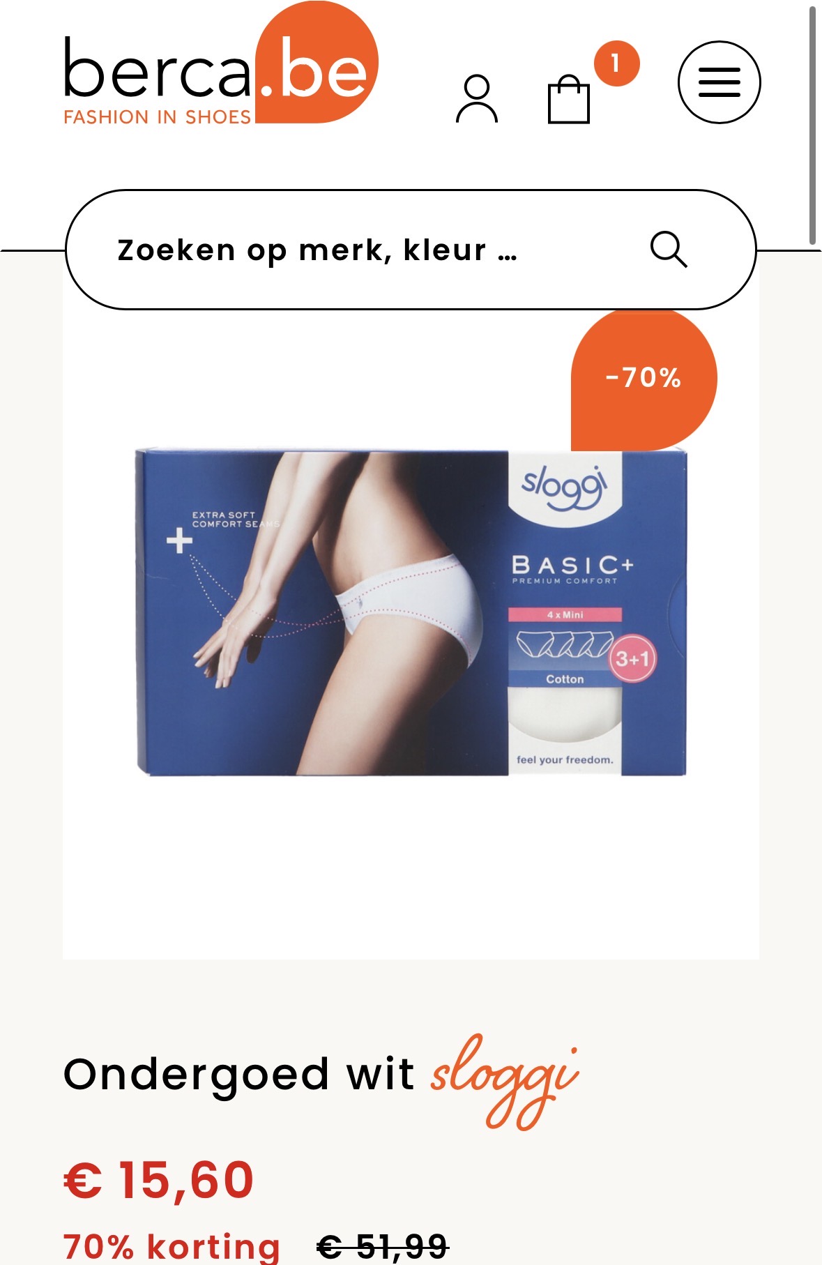 Sloggi ondergoed