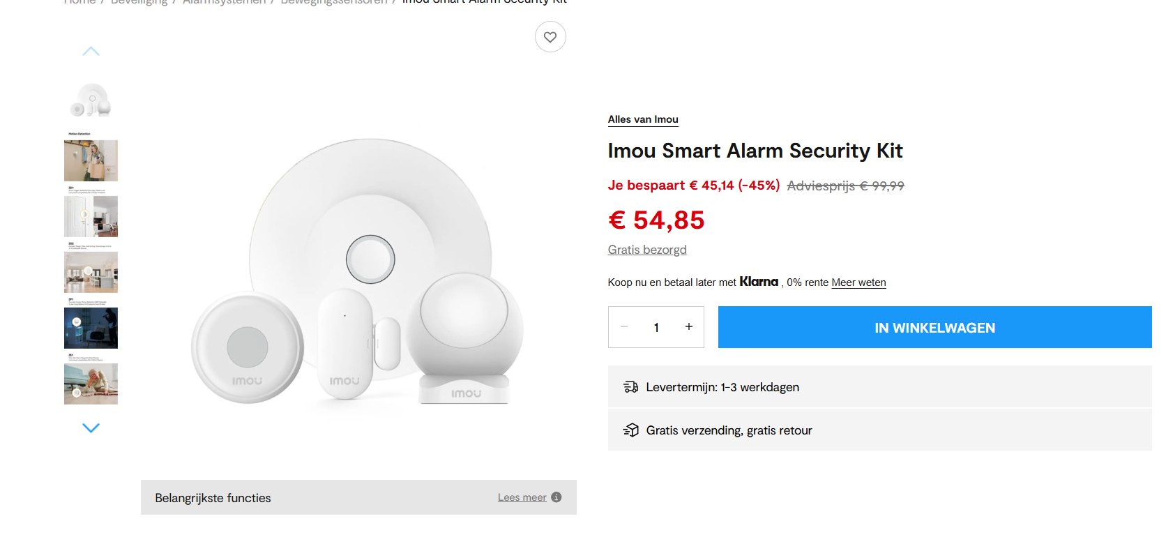 🚨 Imou Smart Alarm Security Kit