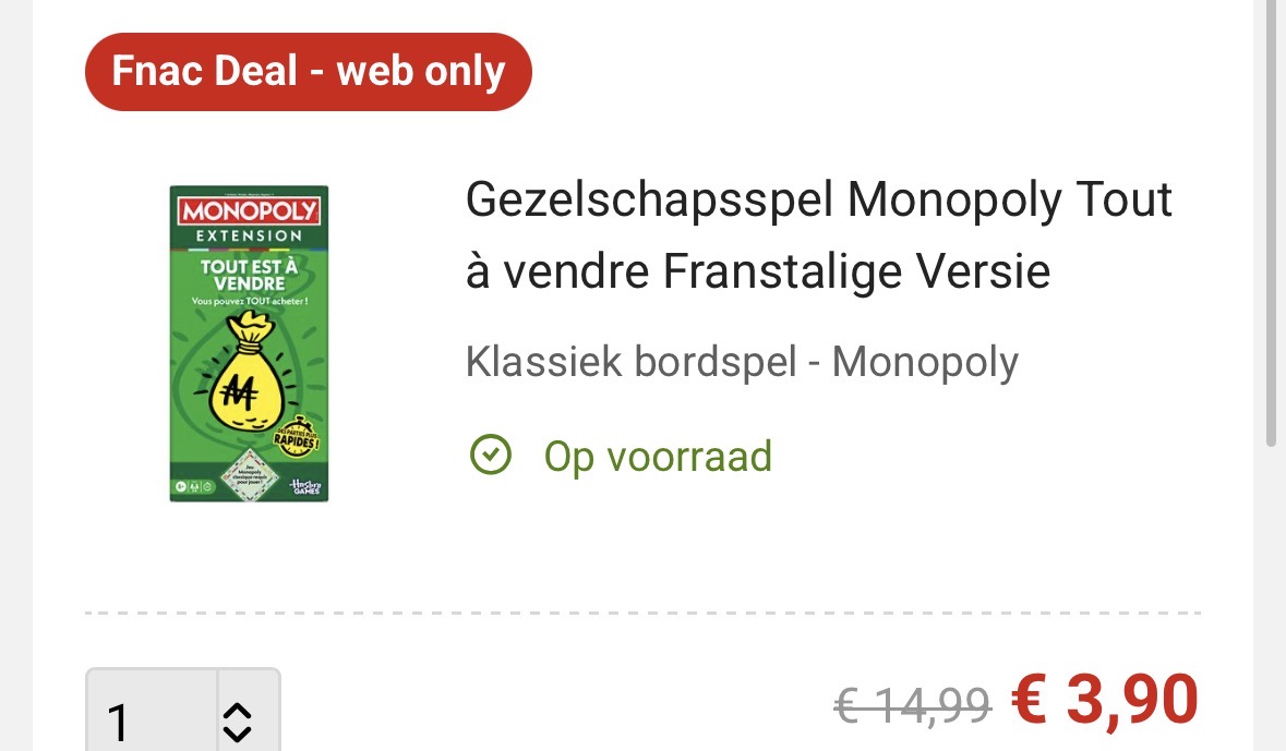 Monopoly extensions