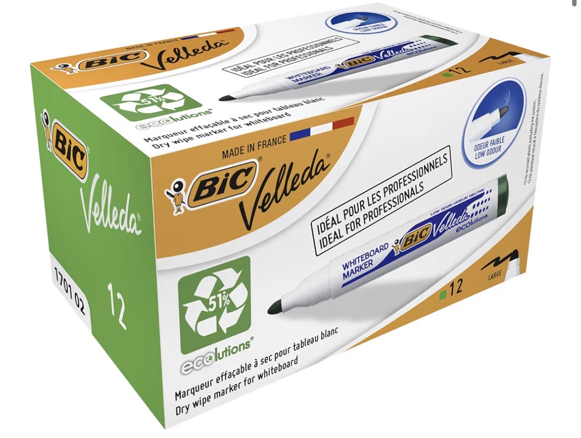Bic whiteboardmarkers