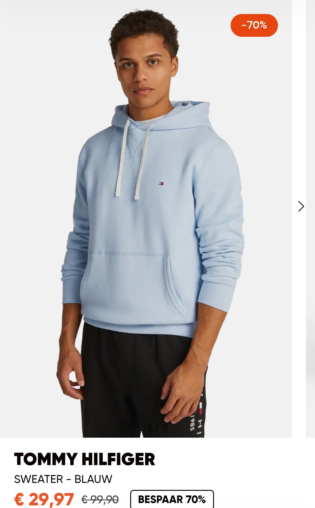 Tommy Hilfiger sweater 29,97€