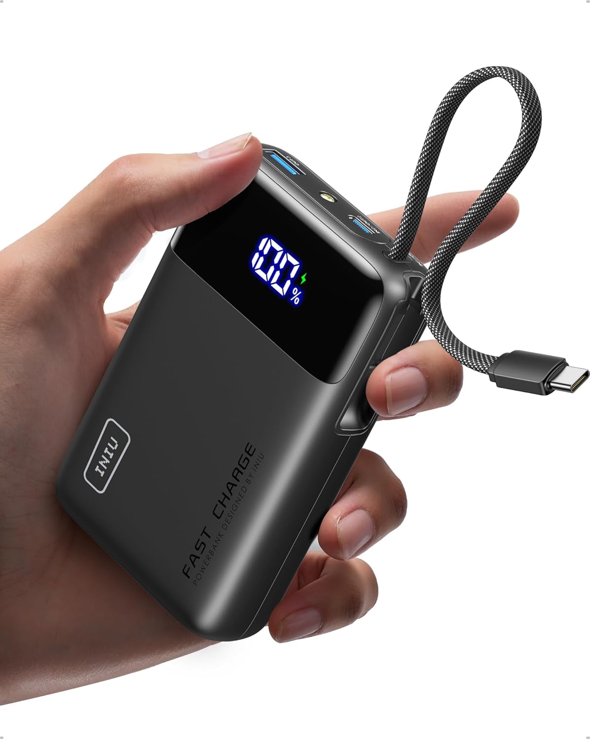 INIU Externe accu, klein, 20.000 mAh