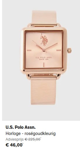 Horloges en juwelen tot 80% goedkoper