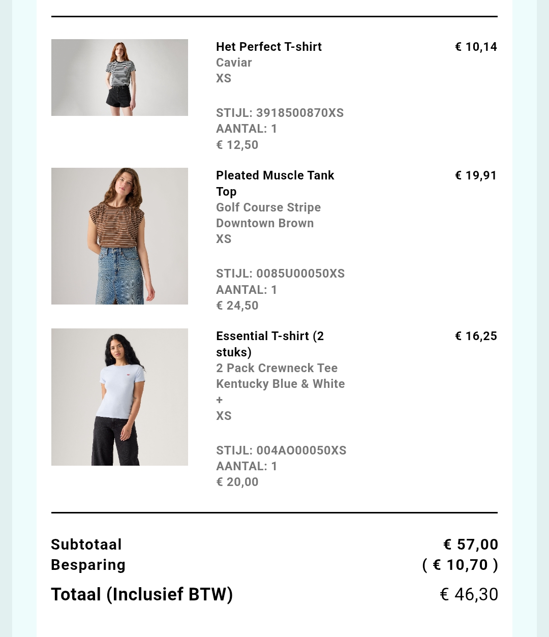 Levi's korting