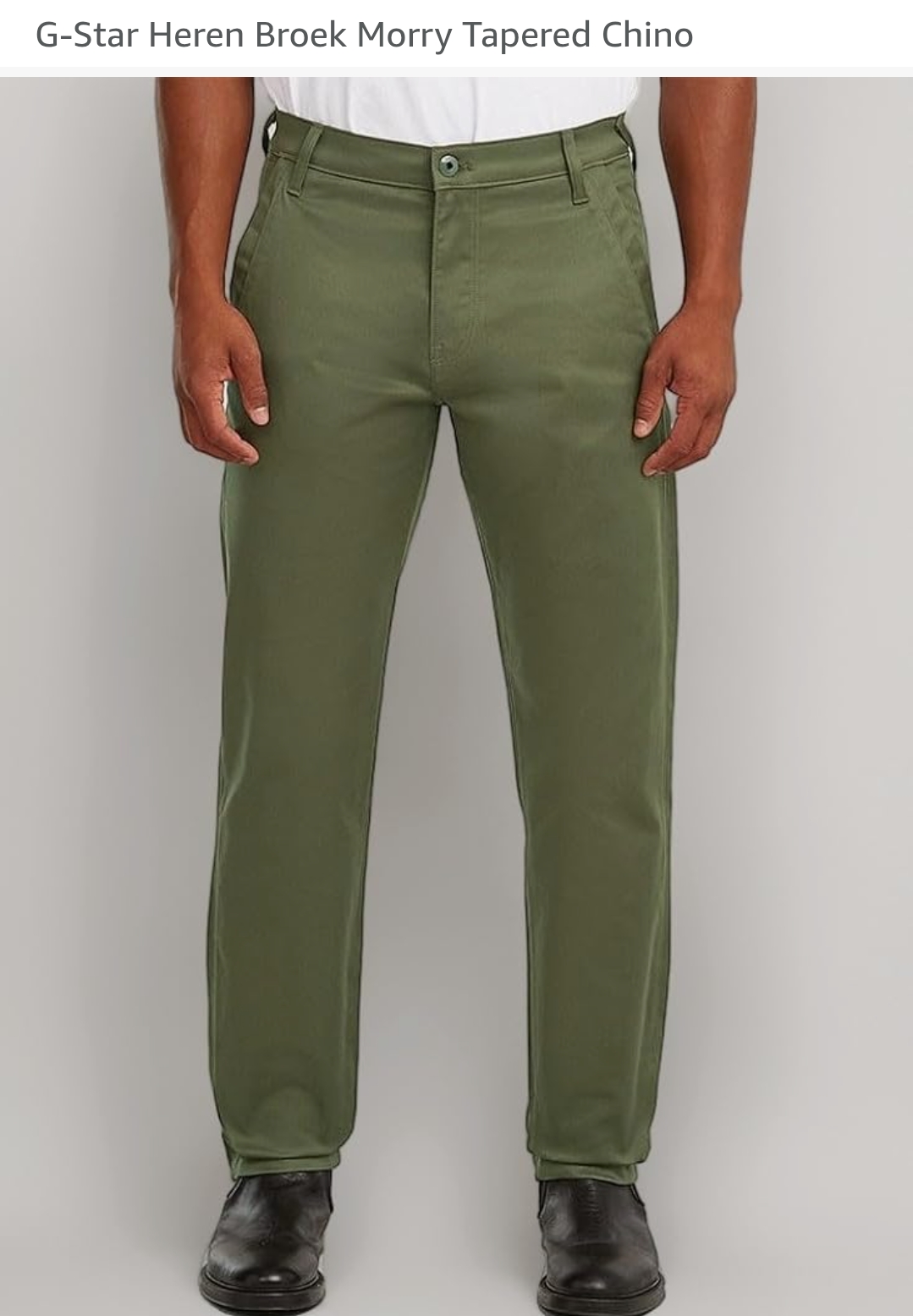 G-Star heren Chinobroek vanaf 15€😱