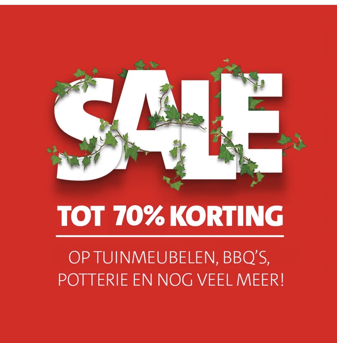 zomeruitverkoop Tot wel 70% korting bij intratuin