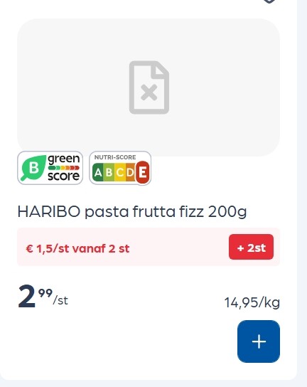 Haribo Fizz snoepjes -50%