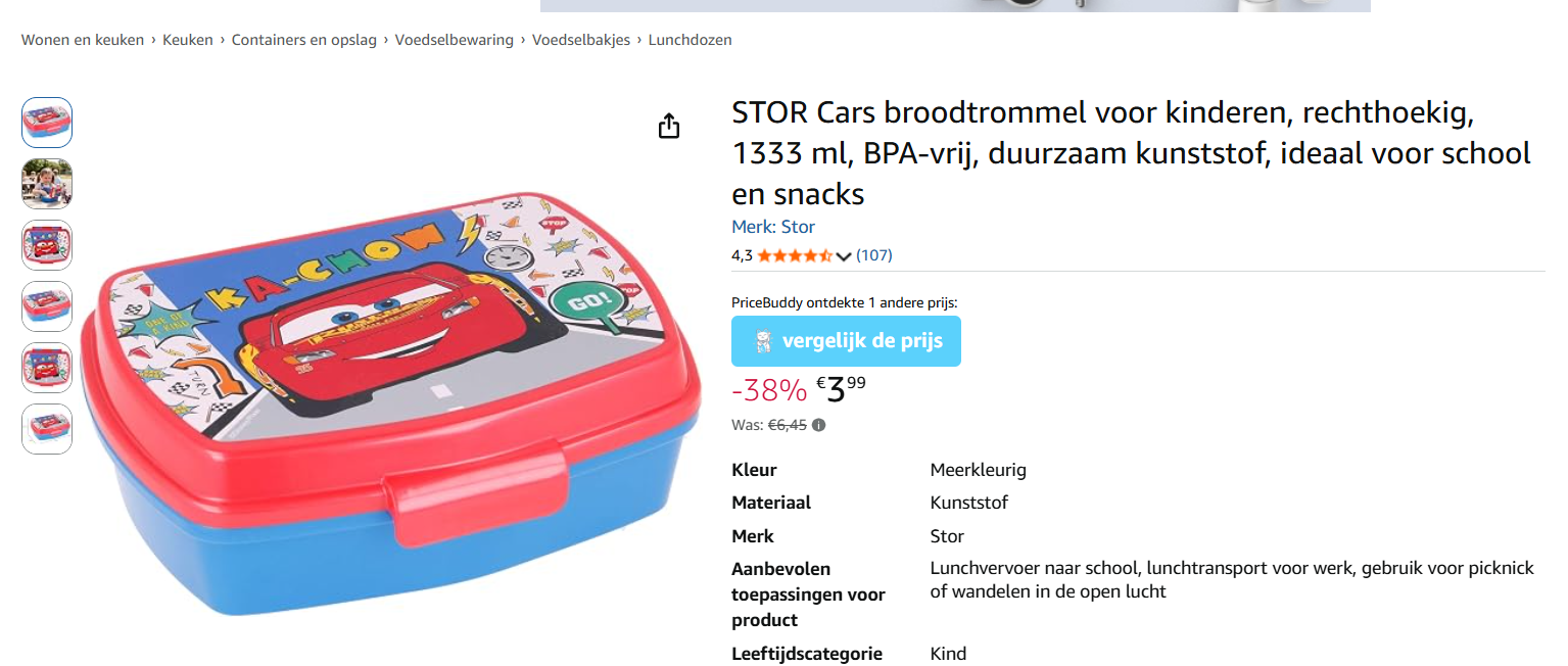 Back to school met leuke brooddozen van Stor