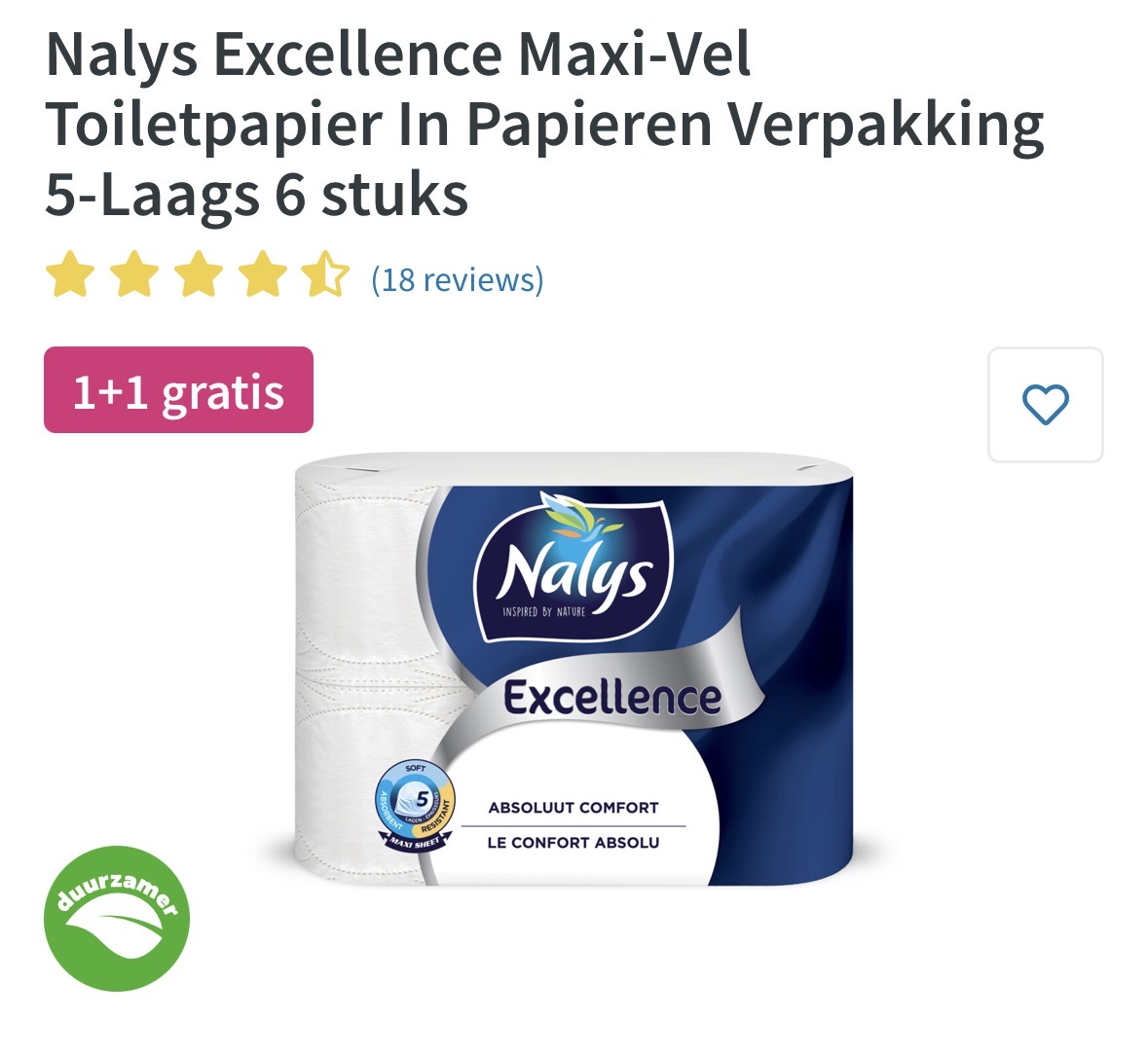 Nalys Excellence 5-Laags