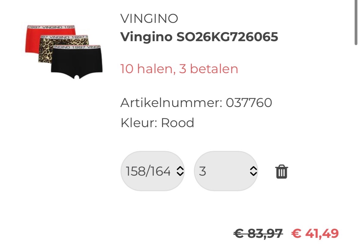 10 halen en maar 3 betalen