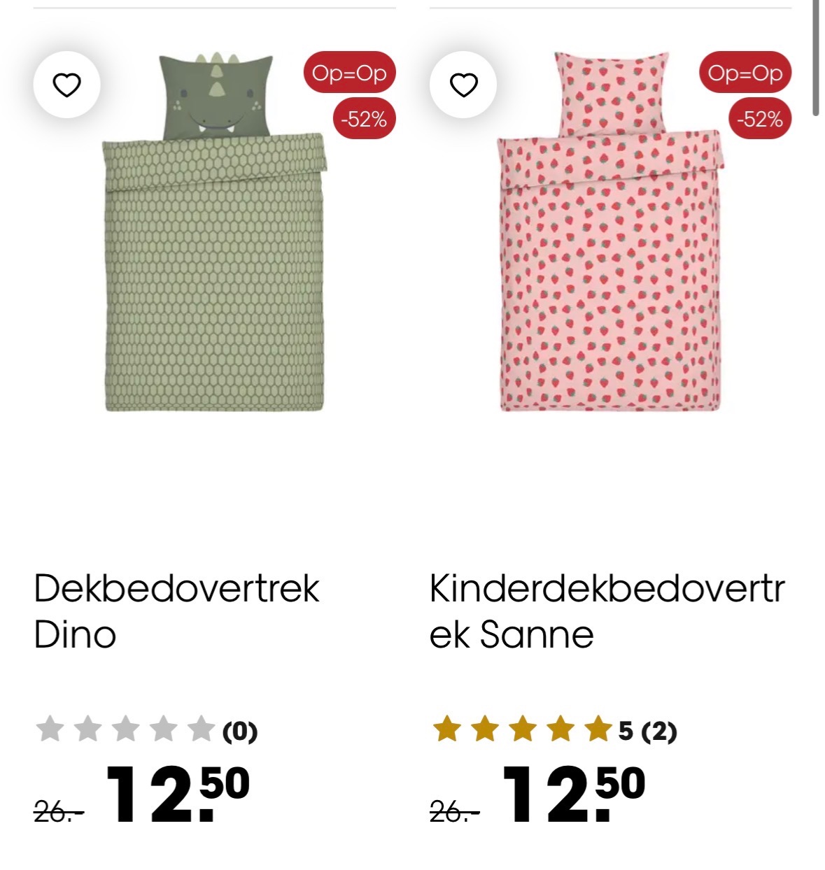 Kinderdekbedovertrekken