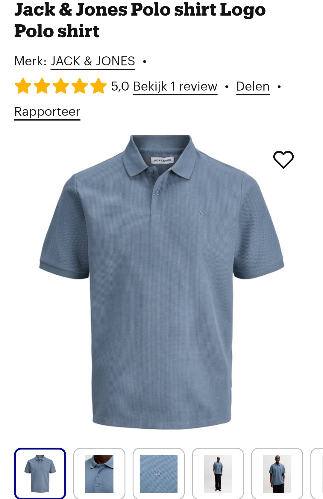 Jack&Jones polo maat s