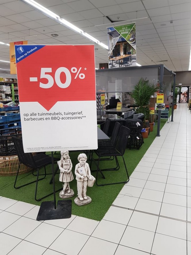 Carrefour Hyper: -50% op alle tuinmeubels, tu...