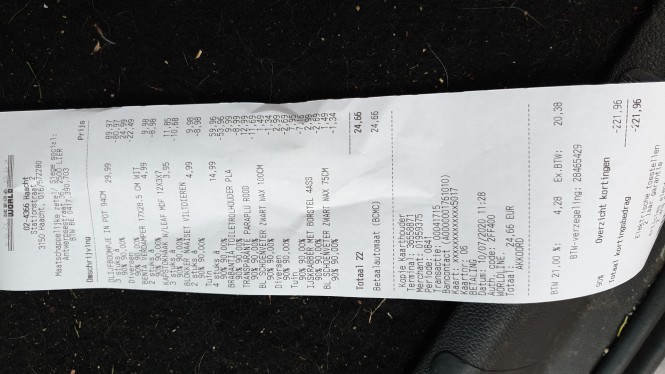 90 % bij blokker in haacht