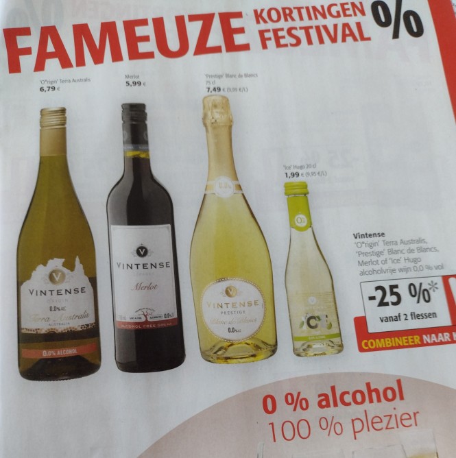 Vanaf morgen in Colruyt Vintense wijn in recl...