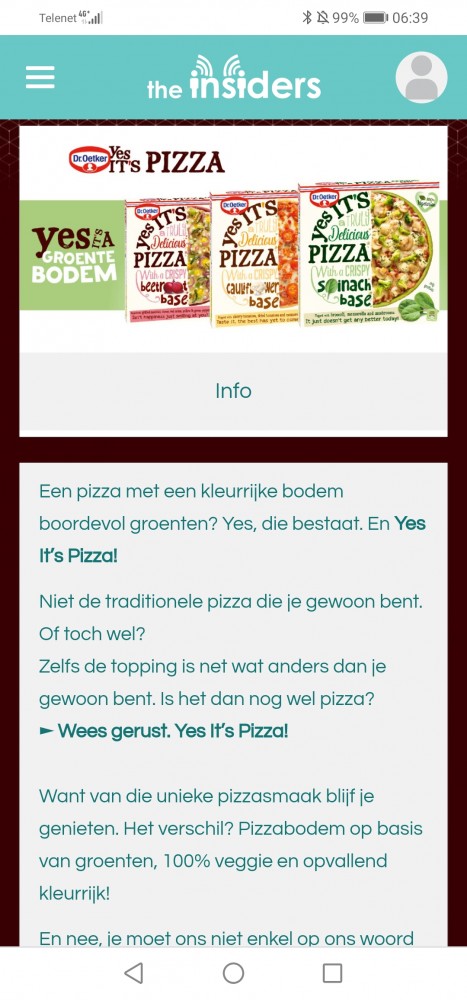 Dr oetker veggie pizza. Wil je meedoen? Schr...
