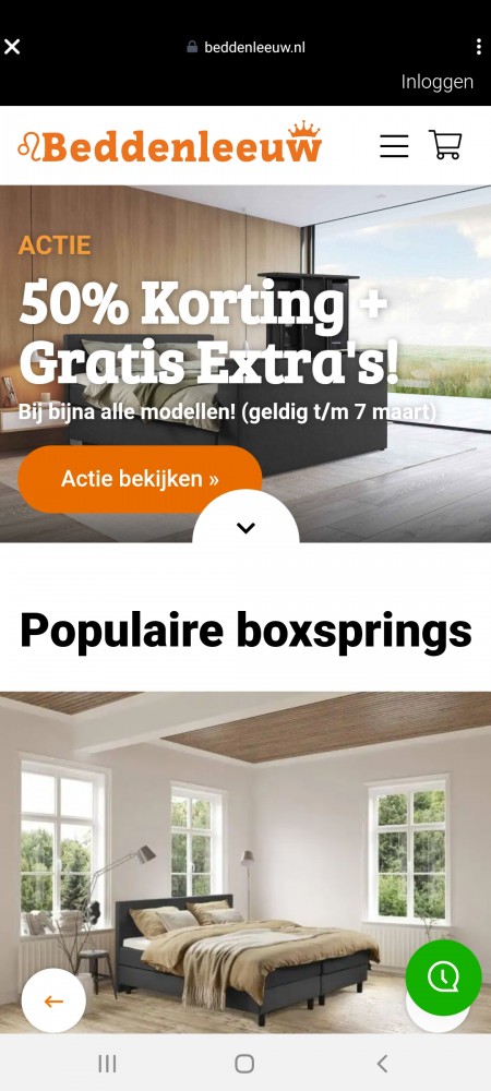 Grote kortingen bij Beddenleeuw!