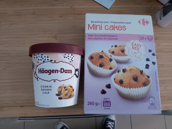 Haagen dasz 100% terugbetaald en bij aankoop...